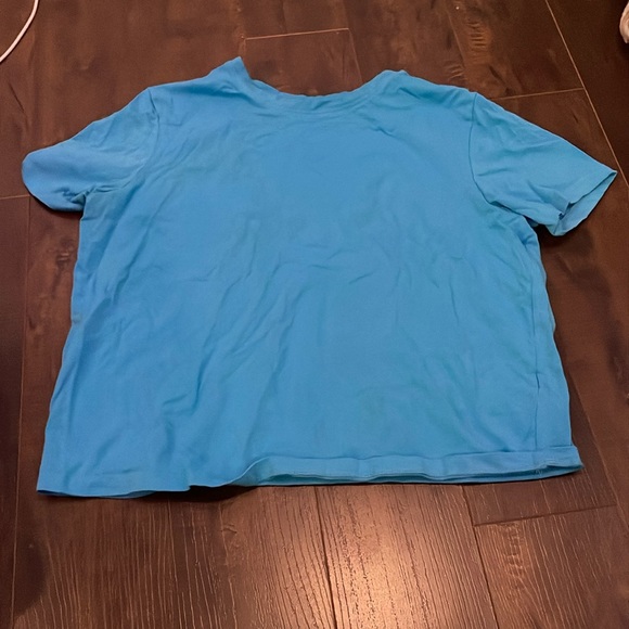 Defrost casual blue tee with short sleeves - Picture 1 of 1